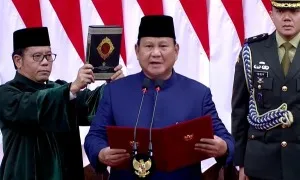 Tân Tổng thống Indonesia nhậm chức